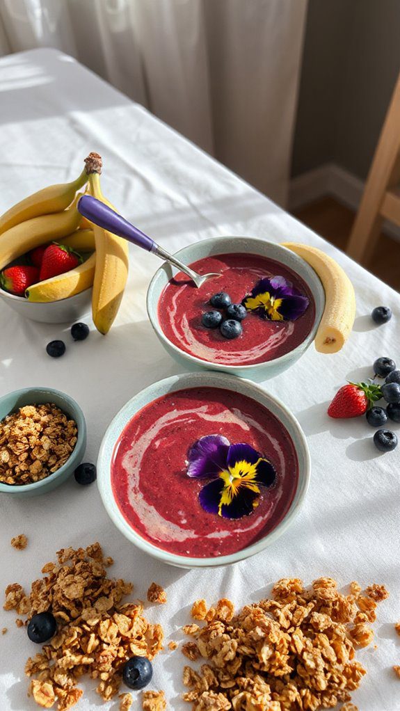 berry smoothie bowl delight