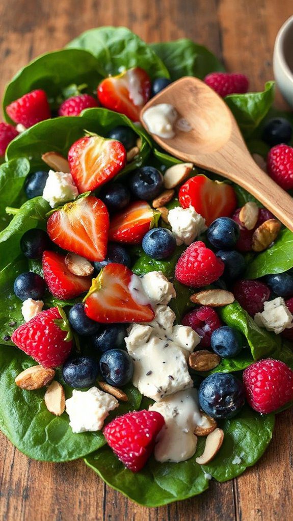 berry spinach salad dressing berry spinach salad dressing