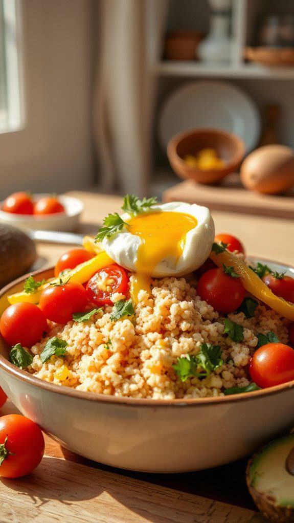 breakfast couscous mediterranean bowl breakfast couscous mediterranean bowl