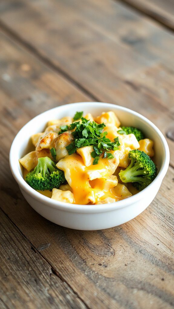 broccoli and egg breakfast