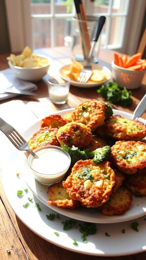 broccoli cheese fritters recipe broccoli cheese fritters recipe