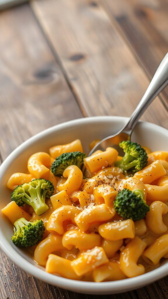 broccoli infused microwave mac and cheese broccoli infused microwave mac and cheese