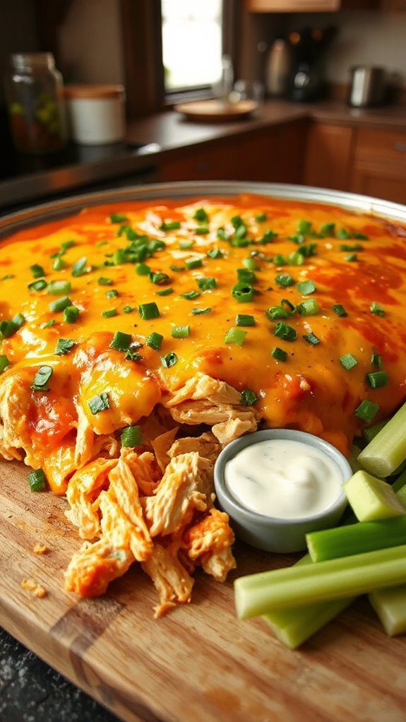 buffalo chicken casserole recipe
