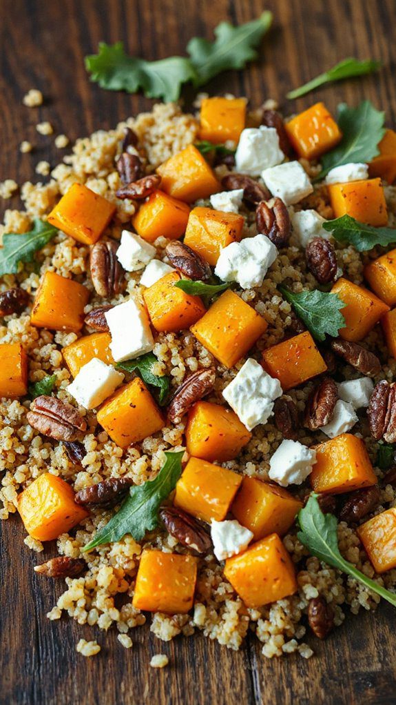 butternut squash quinoa salad