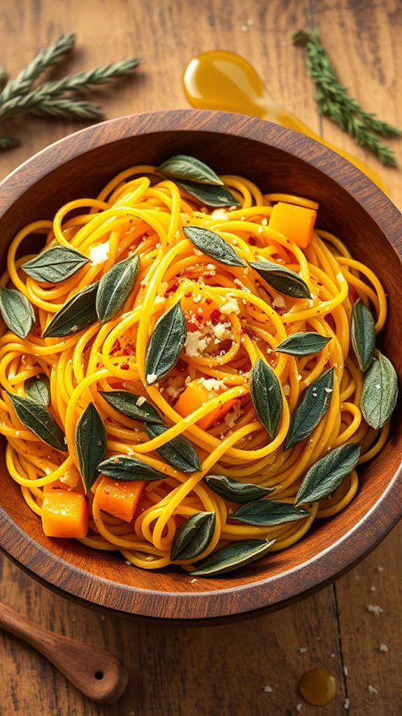 butternut squash sage pasta