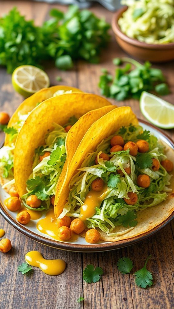 cabbage chickpea taco recipe cabbage chickpea taco recipe