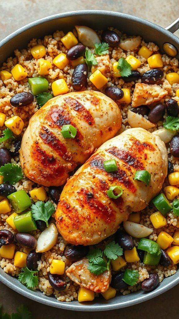 cajun spiced chicken and quinoa cajun spiced chicken and quinoa