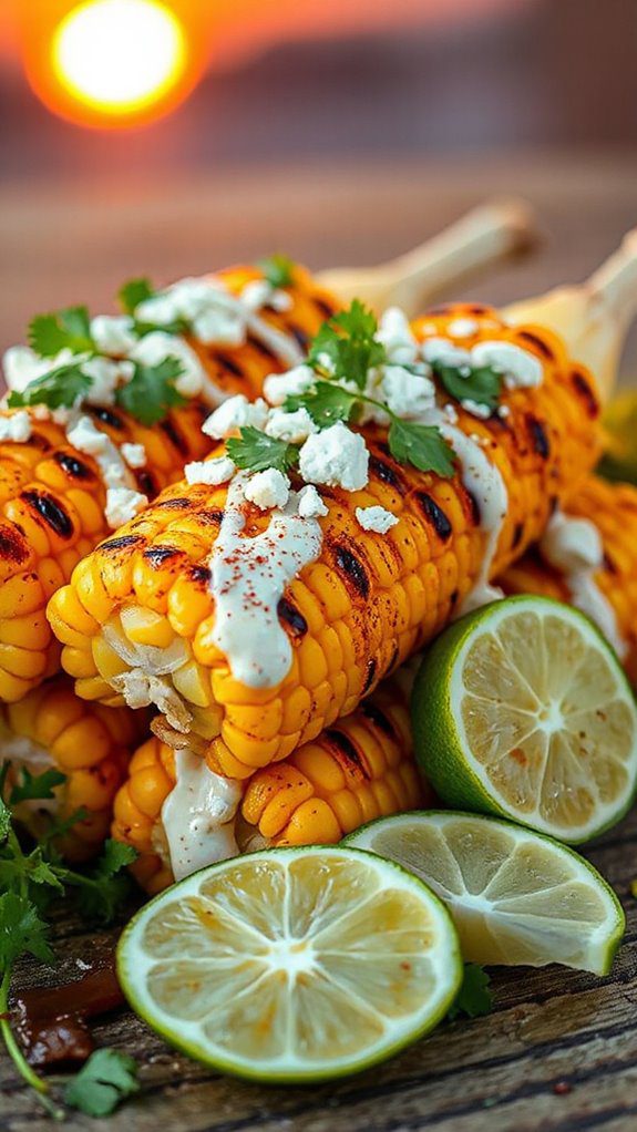 cajun spiced grilled corn