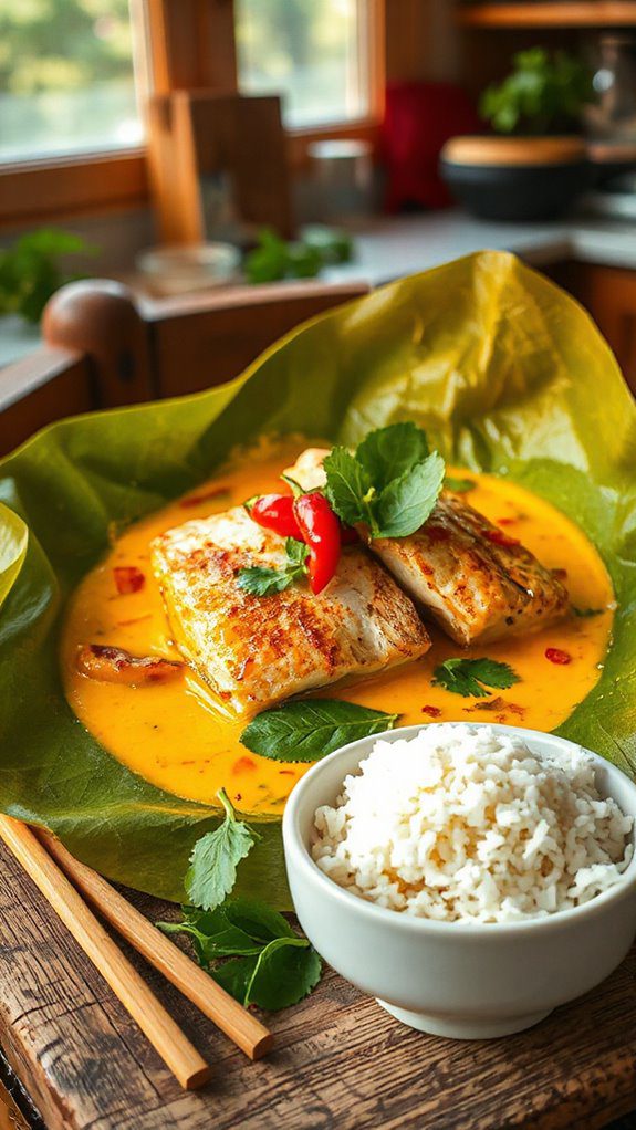 cambodian traditional fish curry