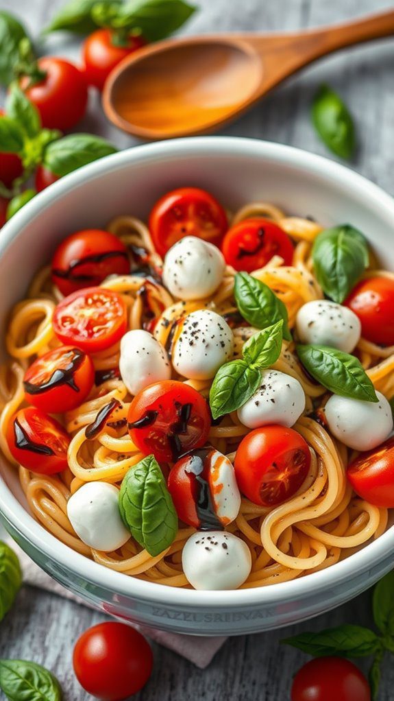 caprese pasta salad recipe caprese pasta salad recipe