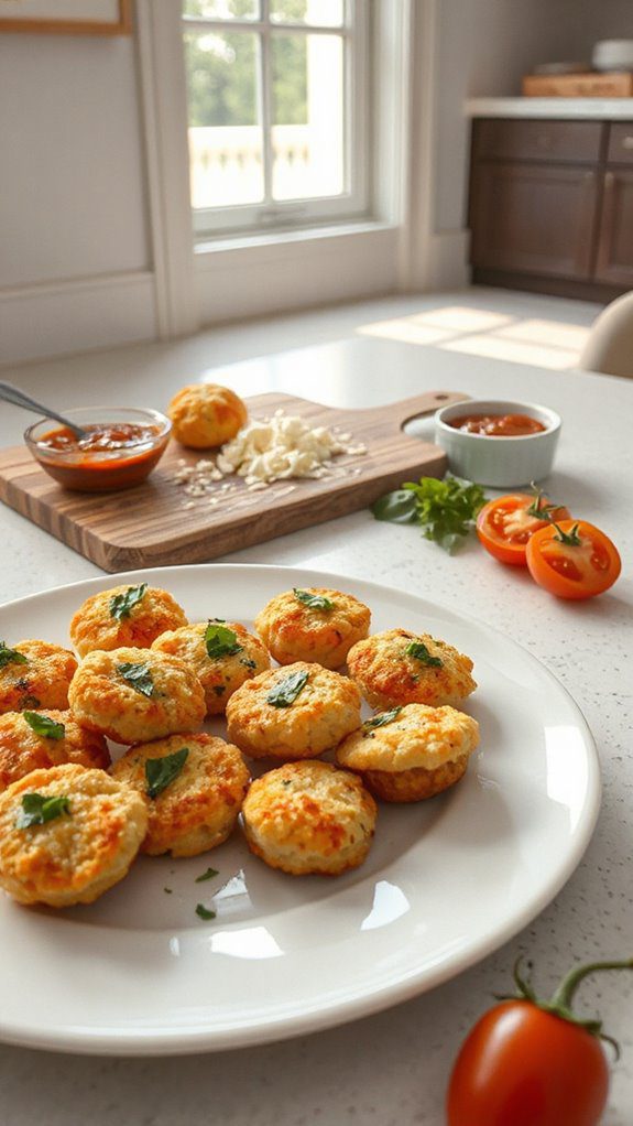cauliflower based pizza snacks
