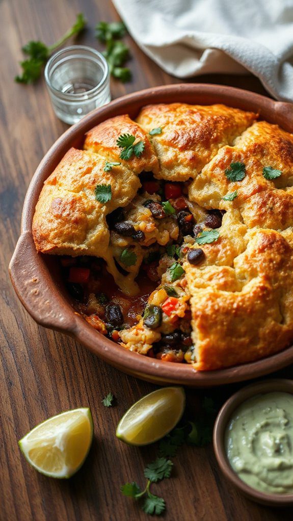 cauliflower based tamale casserole cauliflower based tamale casserole