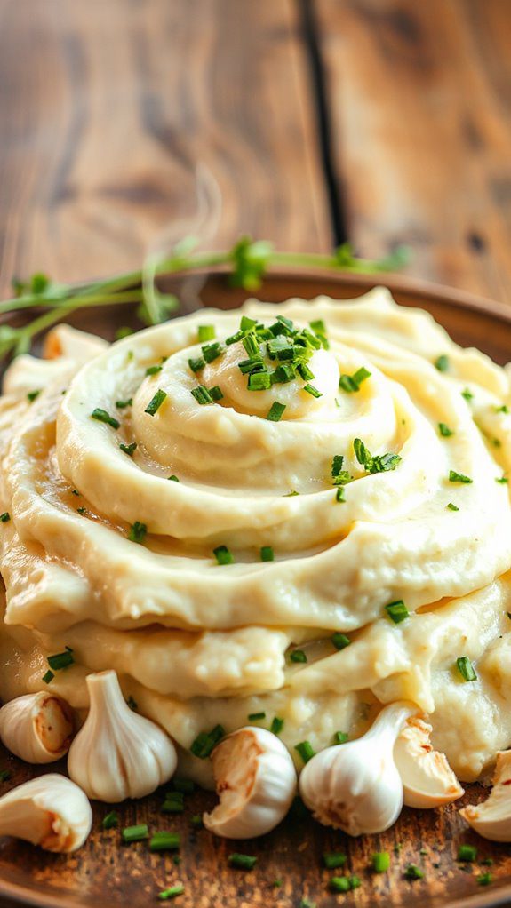 cauliflower garlic flavor combination