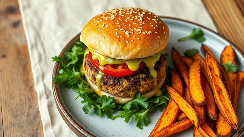 cauliflower quinoa burger recipe