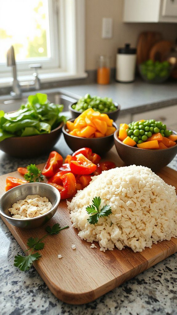 cauliflower rice stir fry recipe cauliflower rice stir fry recipe