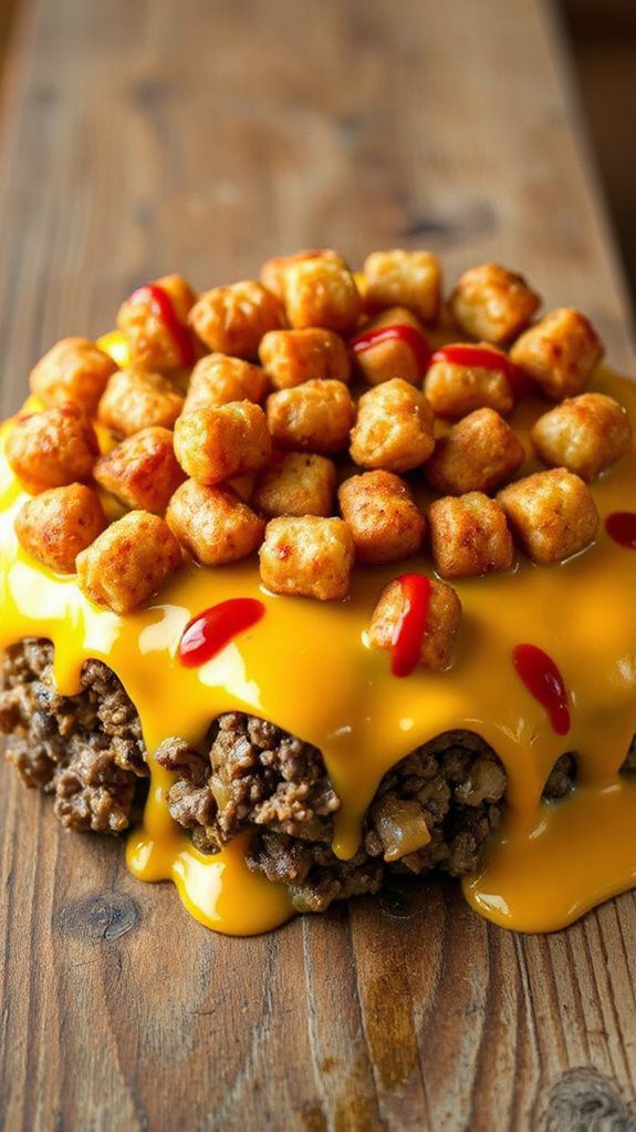 cheeseburger tater tot delight cheeseburger tater tot delight