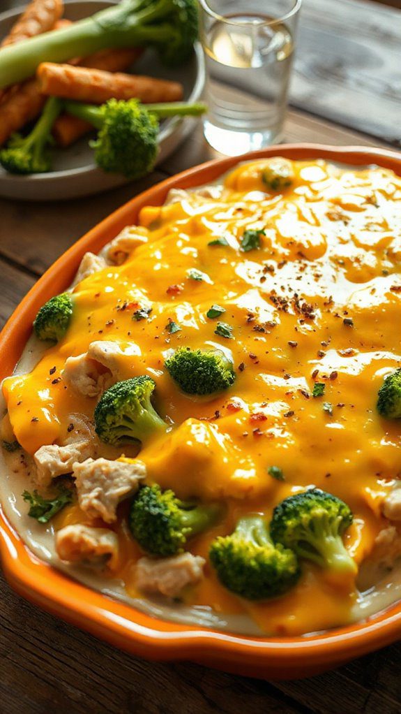 cheesy broccoli chicken casserole cheesy broccoli chicken casserole