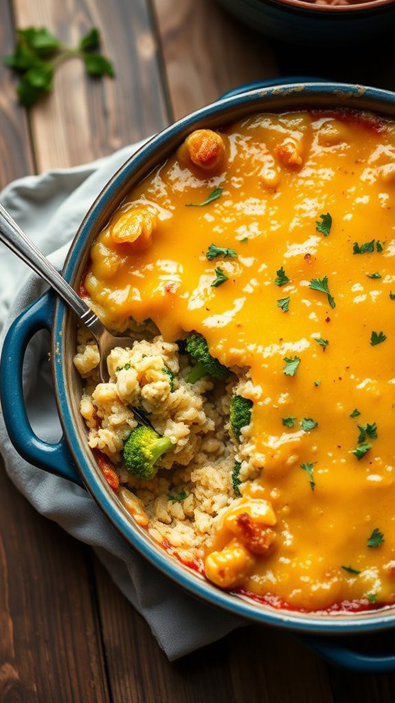 cheesy broccoli rice dish cheesy broccoli rice dish