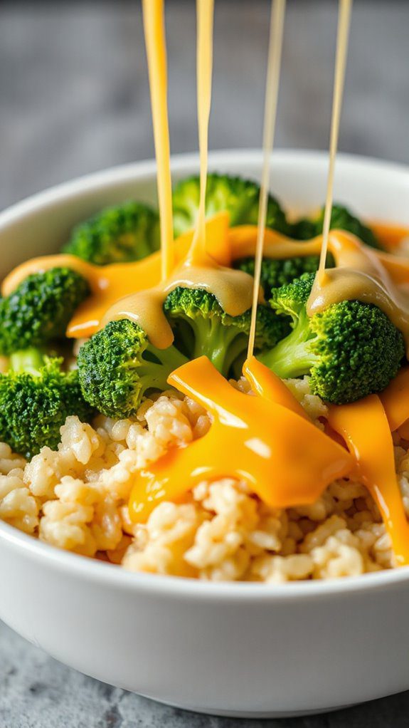cheesy broccoli rice dish cheesy broccoli rice dish