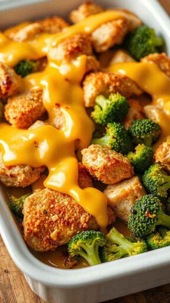 cheesy chicken broccoli casserole cheesy chicken broccoli casserole