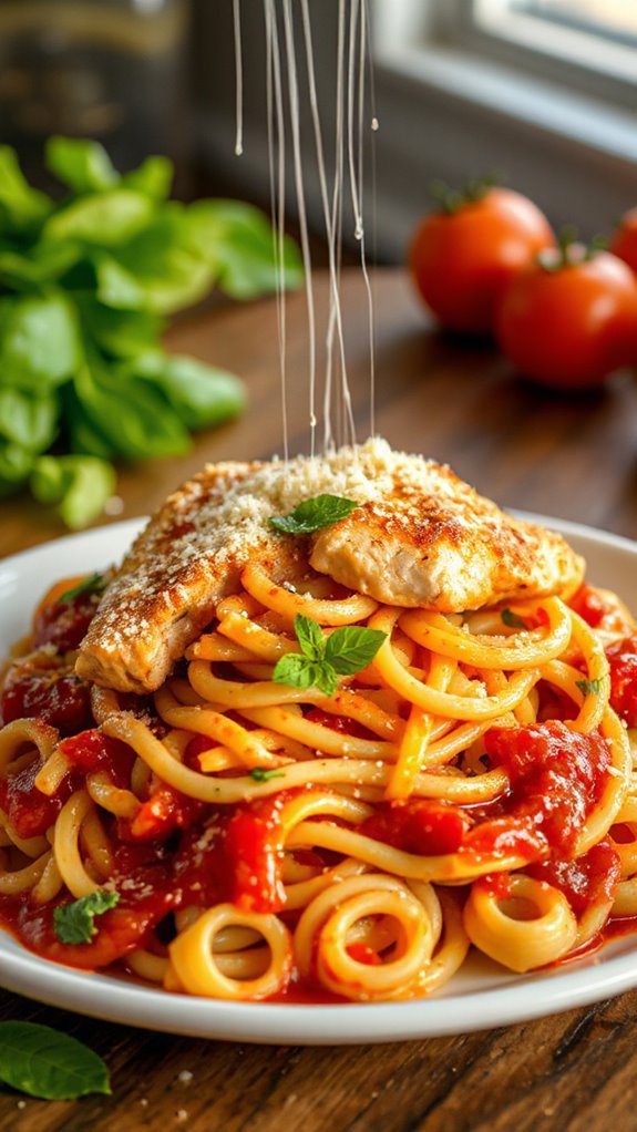 cheesy chicken pasta dish cheesy chicken pasta dish