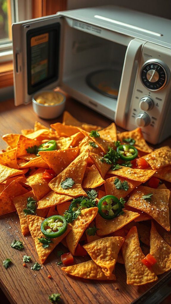 cheesy tortilla snack delight