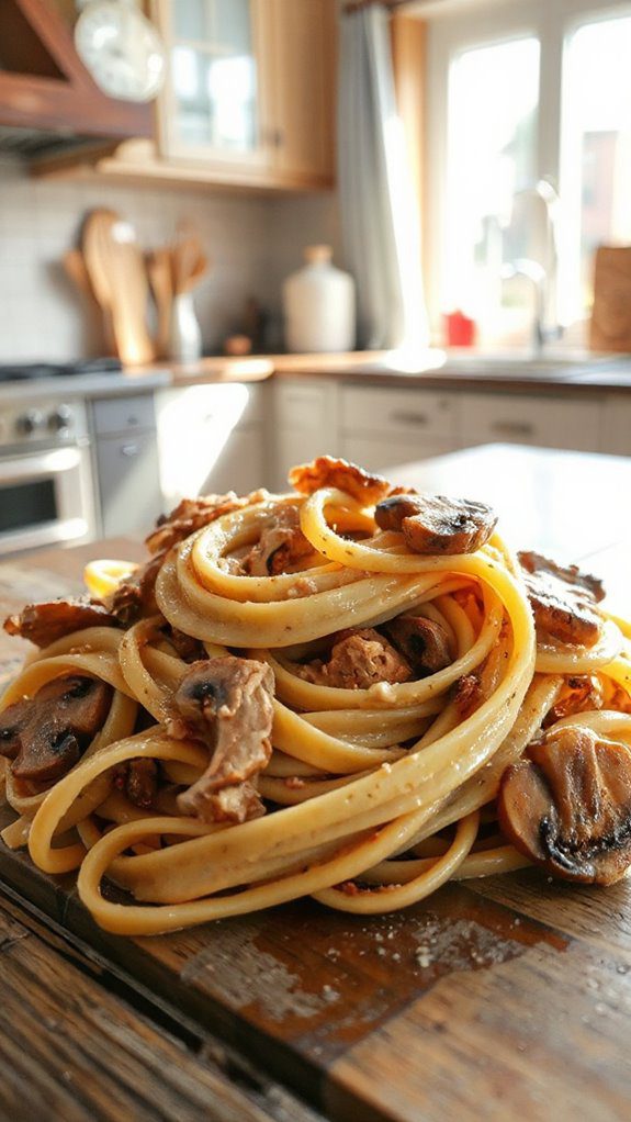 chicken and mushroom dish