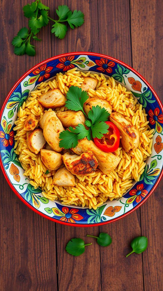 chicken and rice dish chicken and rice dish