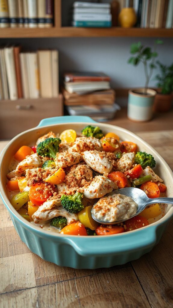 chicken and vegetable casserole chicken and vegetable casserole