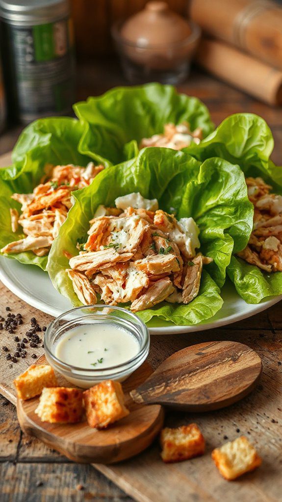 chicken caesar salad wraps chicken caesar salad wraps