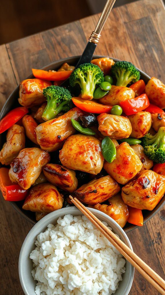 chicken vegetable stir fry recipe
