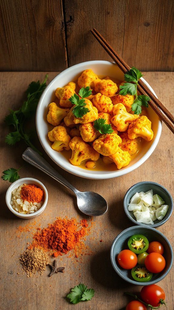 chickpea cauliflower curry recipe