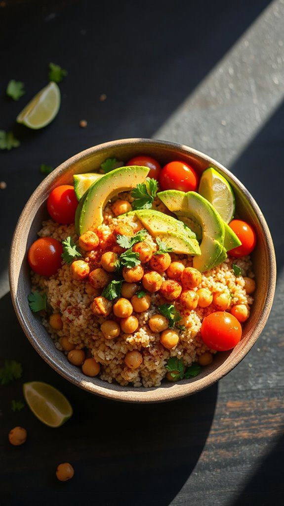 chickpea quinoa bowl recipe chickpea quinoa bowl recipe