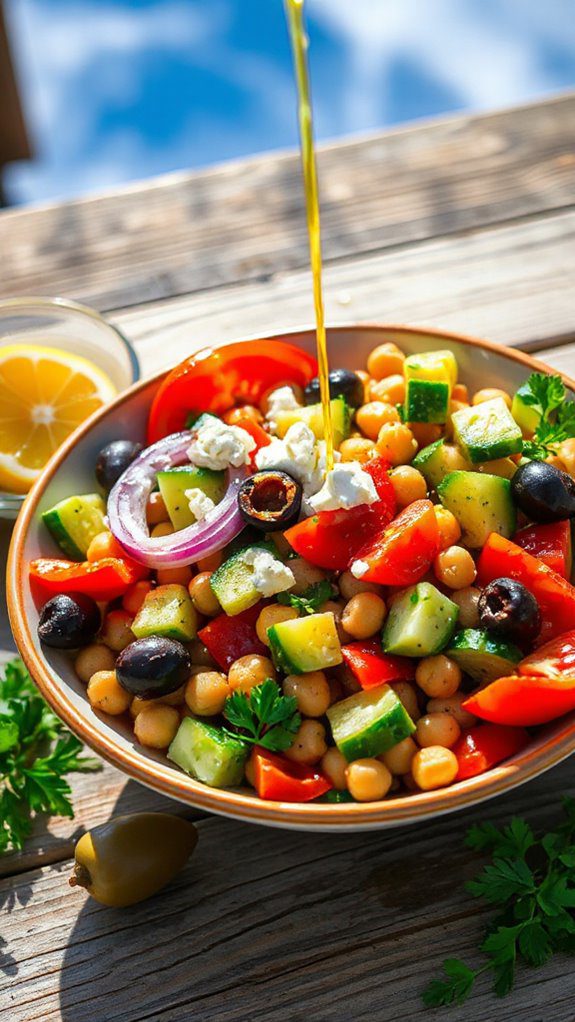 chickpea salad bowl recipe