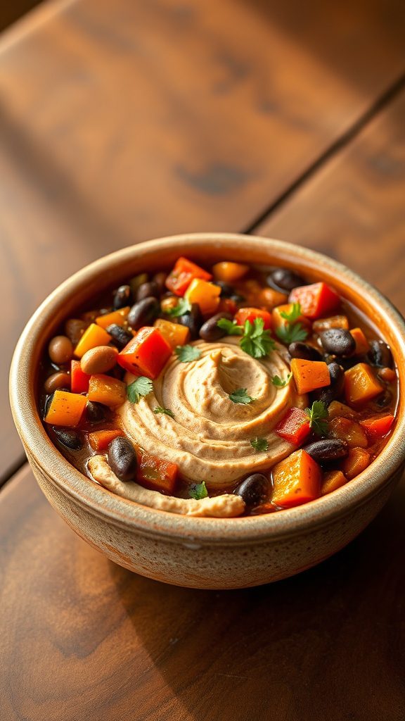 chili with hummus flavor chili with hummus flavor