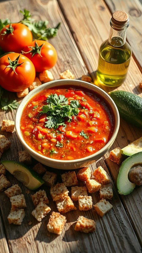 chilled vegetable soup recipe