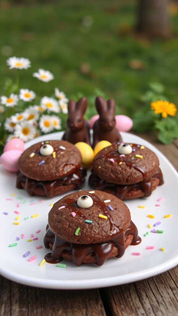 chocolate bunny dessert treats