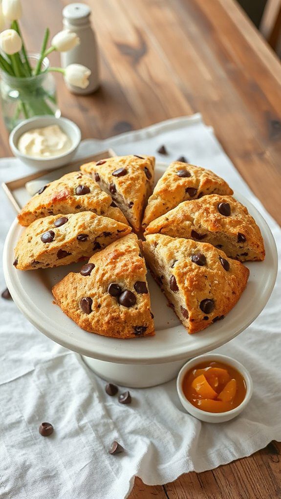 chocolate chip scone recipe
