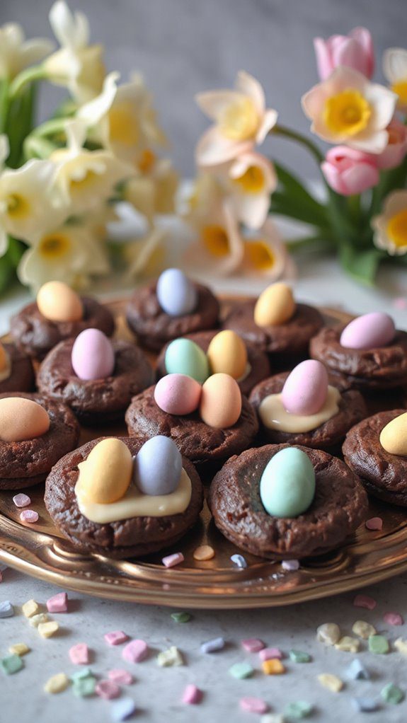 chocolate filled dessert sandwiches
