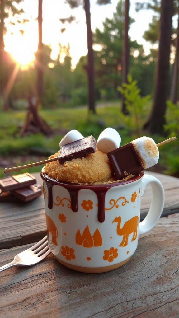 chocolate filled microwave dessert chocolate filled microwave dessert