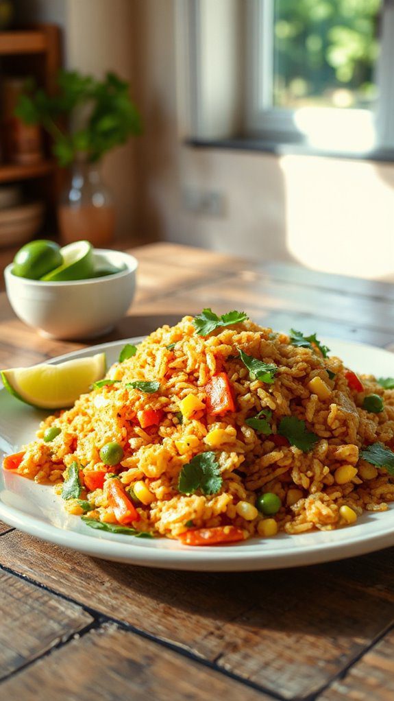 cilantro lime fried rice