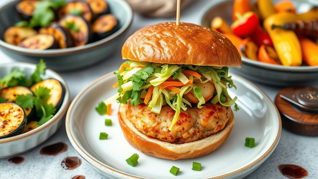cilantro lime shrimp patties