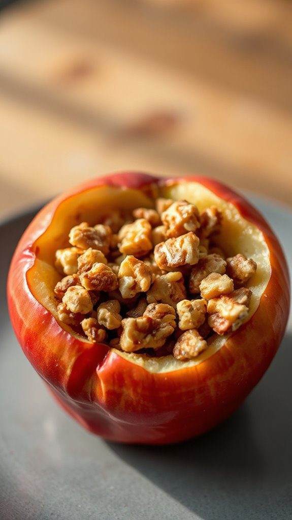 cinnamon walnut baked apples cinnamon walnut baked apples