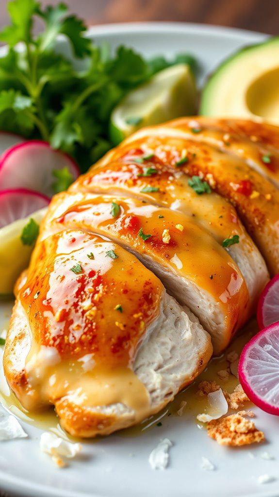 citrusy dessert inspired chicken recipe