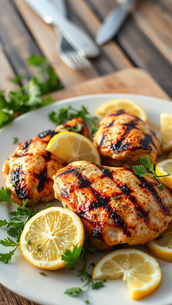 citrusy grilled chicken delight