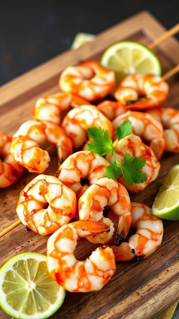 citrusy spicy shrimp skewers citrusy spicy shrimp skewers