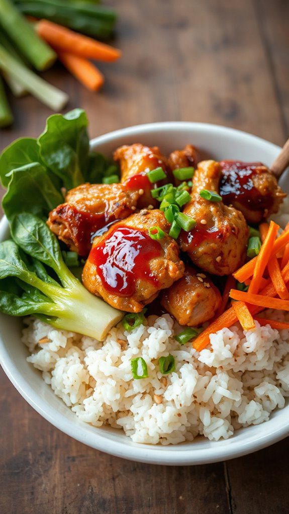 classic chicken teriyaki bowl