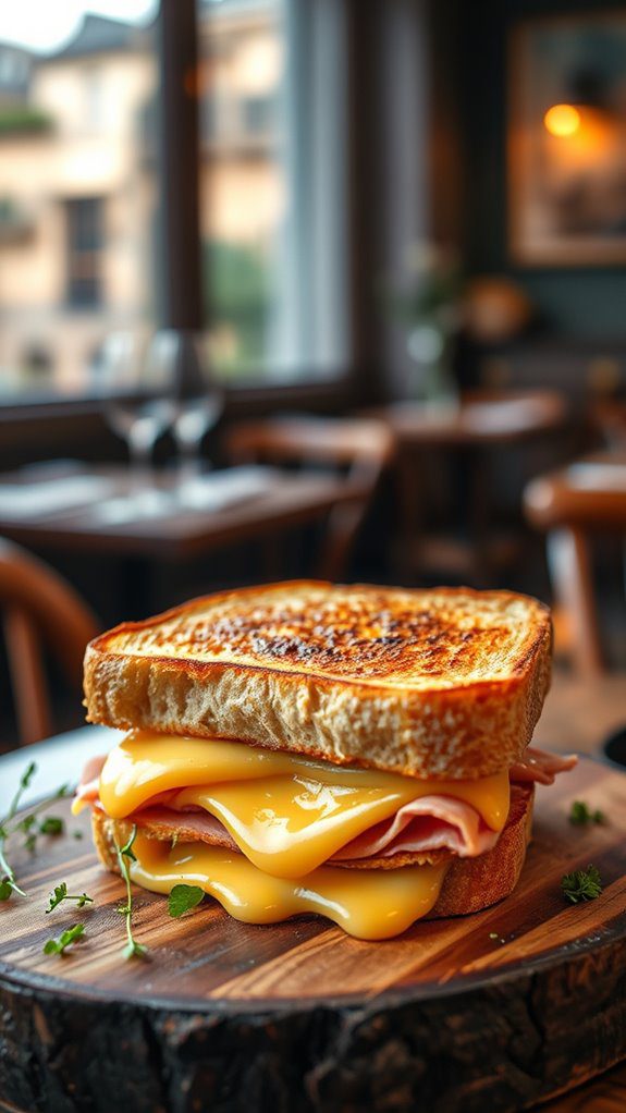 classic french grilled sandwich classic french grilled sandwich