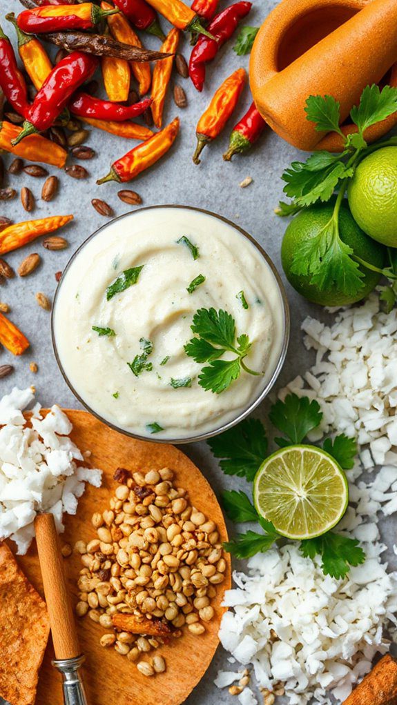 coconut based dipping sauce coconut based dipping sauce