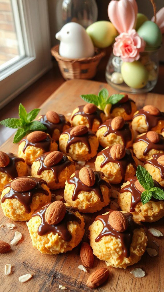 coconut chocolate almond treats coconut chocolate almond treats